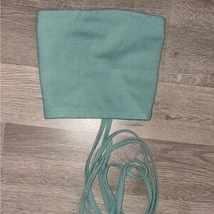 SHEIN Mint Green Strapless Tube Top